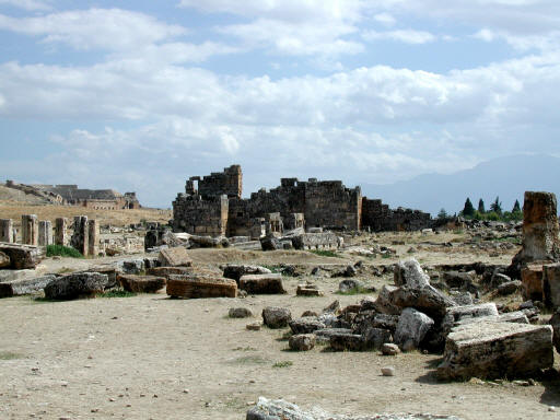 hierapolis necropole, turquie